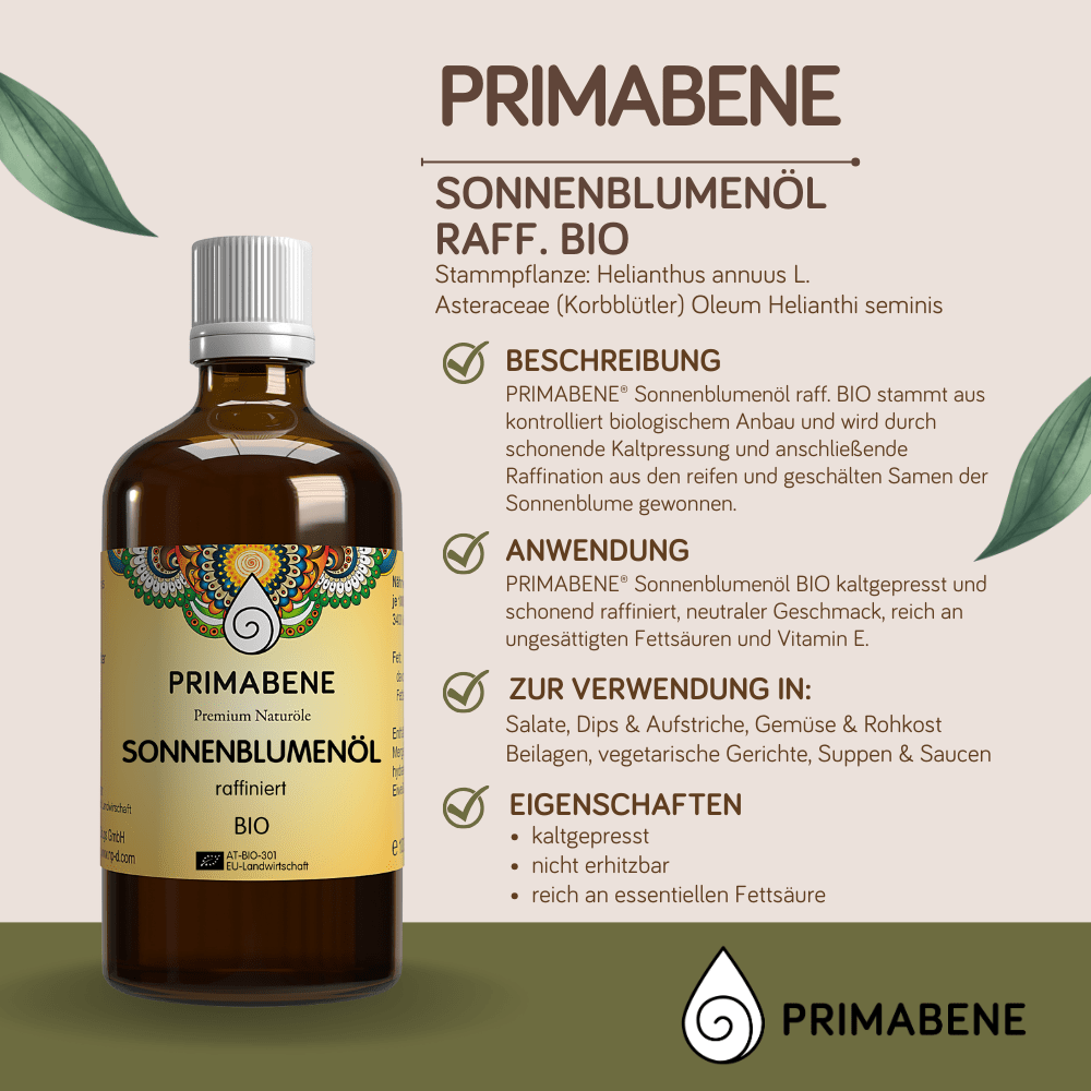 Sonnenblumenöl raff Bio, Bild 3